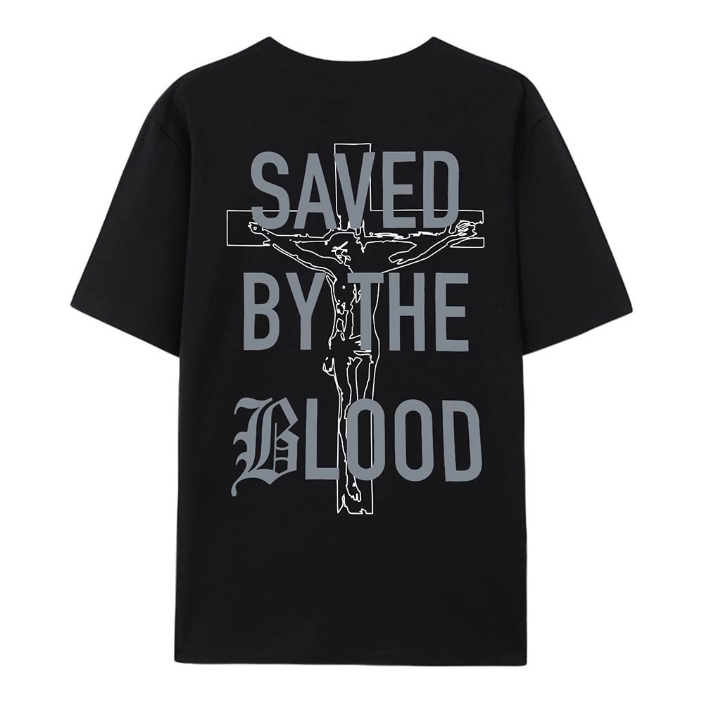 Christiandiscipleshop Saved By The Lord Cotton T-Shirt
