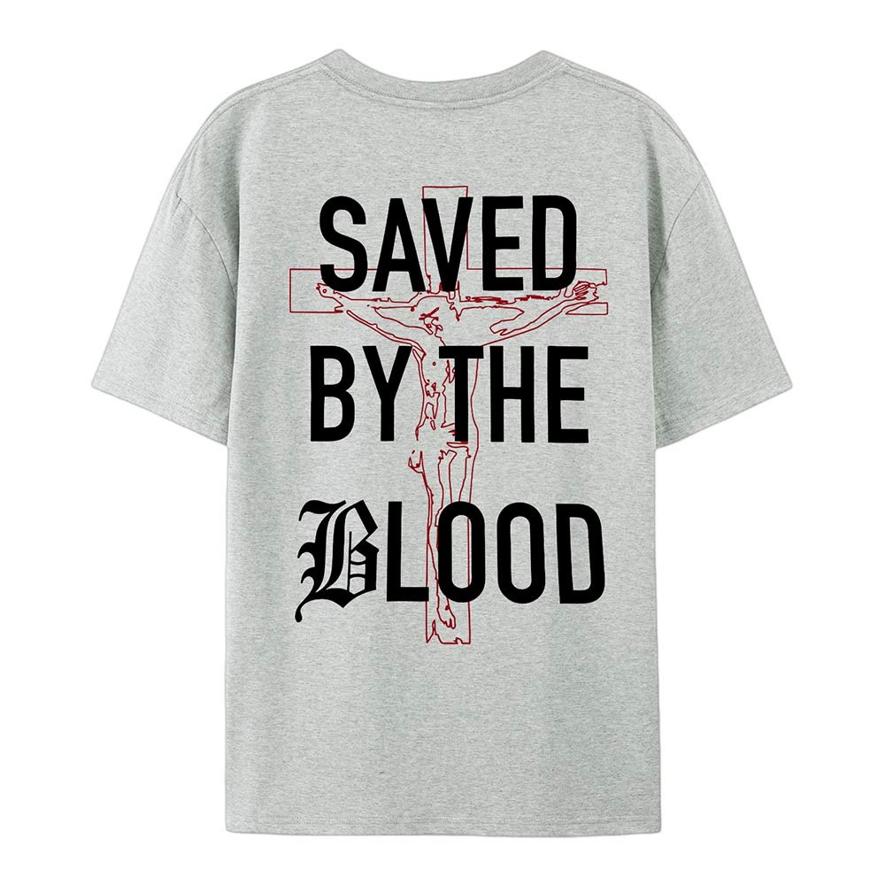 Christiandiscipleshop Saved By The Lord Cotton T-Shirt