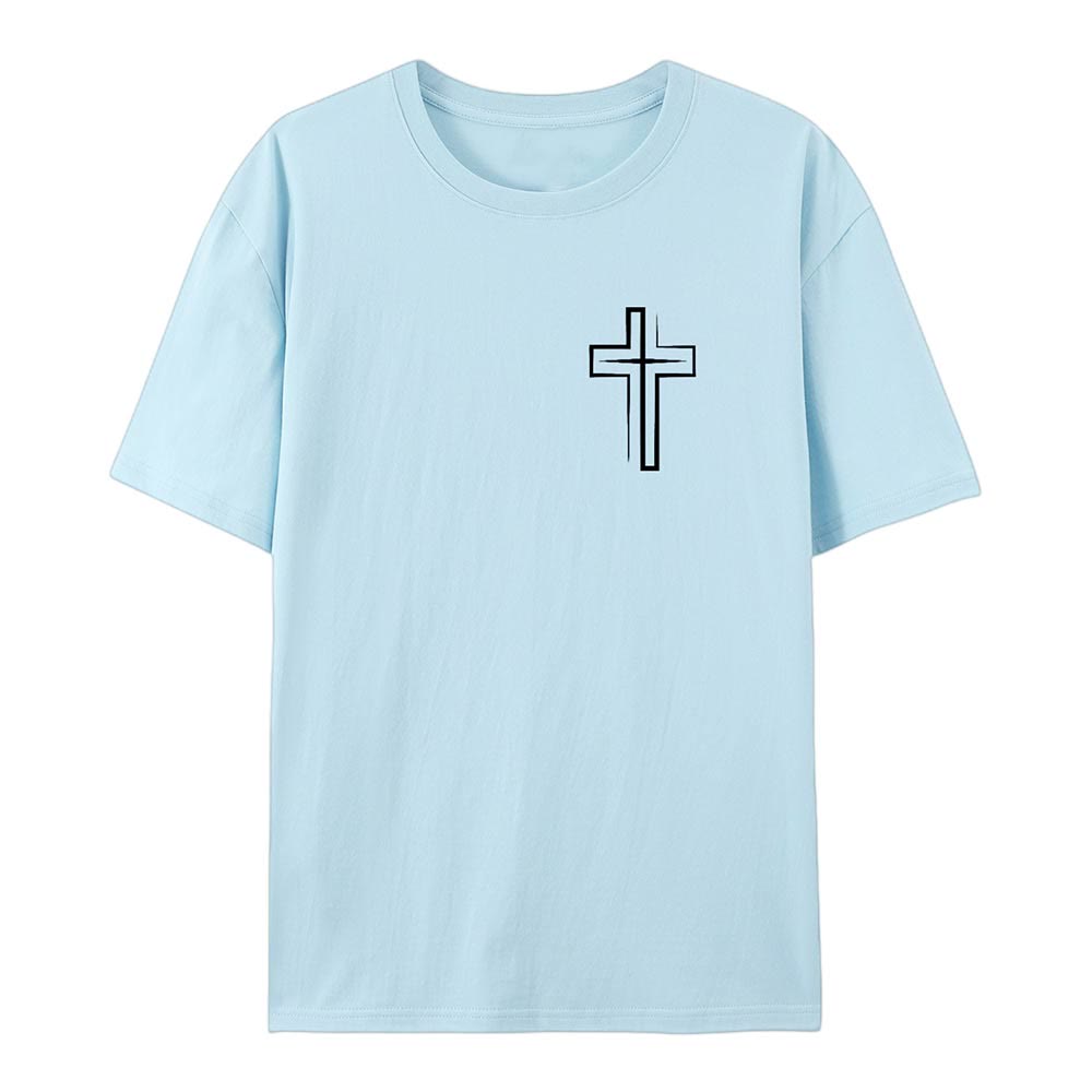 Christiandiscipleshop Saved By The Lord Cotton T-Shirt