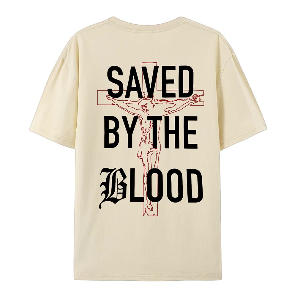 Christiandiscipleshop Saved By The Lord Cotton T-Shirt