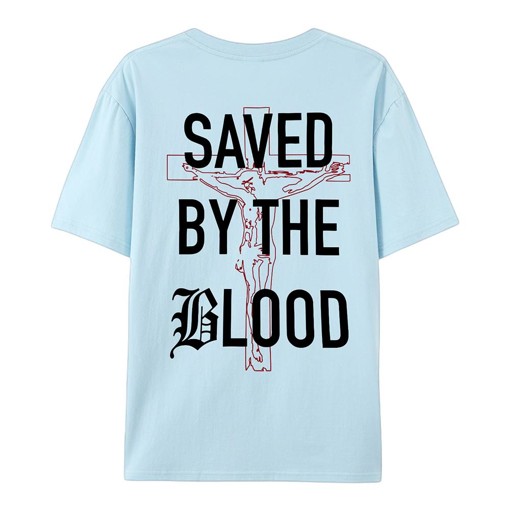 Christiandiscipleshop Saved By The Lord Cotton T-Shirt