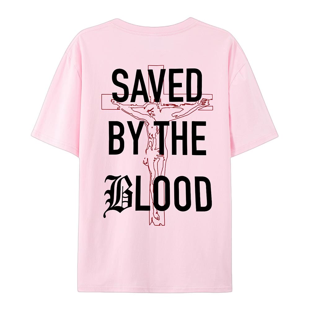 Christiandiscipleshop Saved By The Lord Cotton T-Shirt