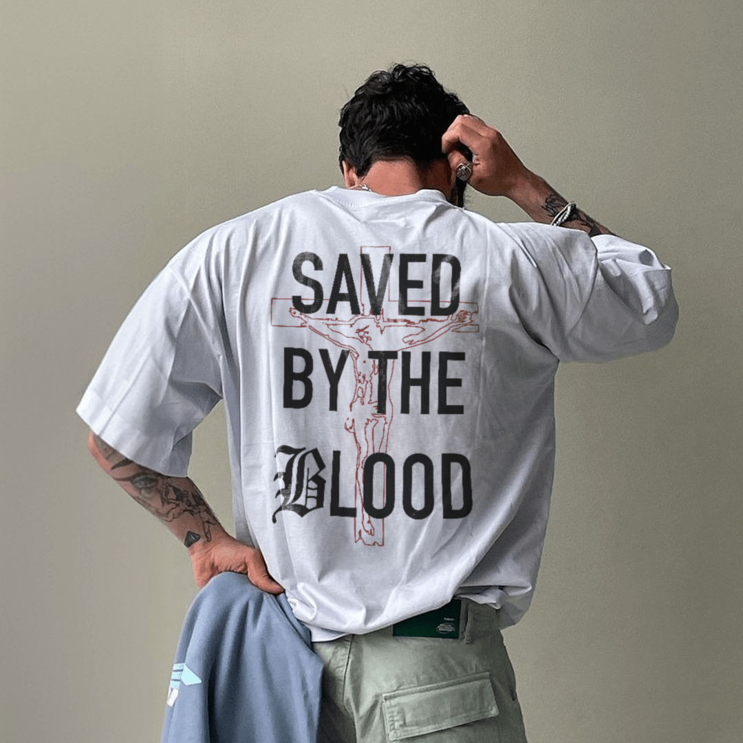 Christiandiscipleshop Saved By The Lord Cotton T-Shirt