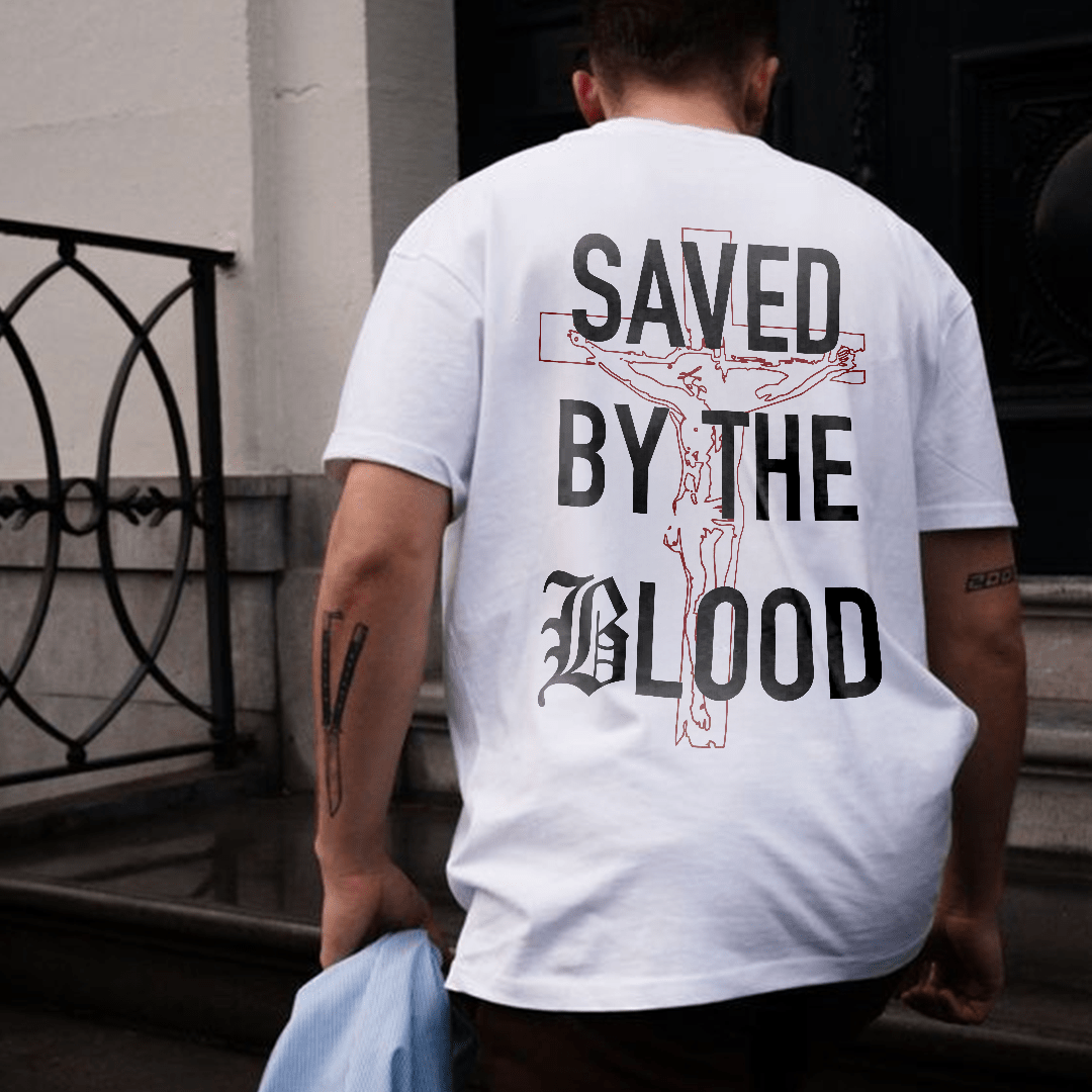 Christiandiscipleshop Saved By The Lord Cotton T-Shirt