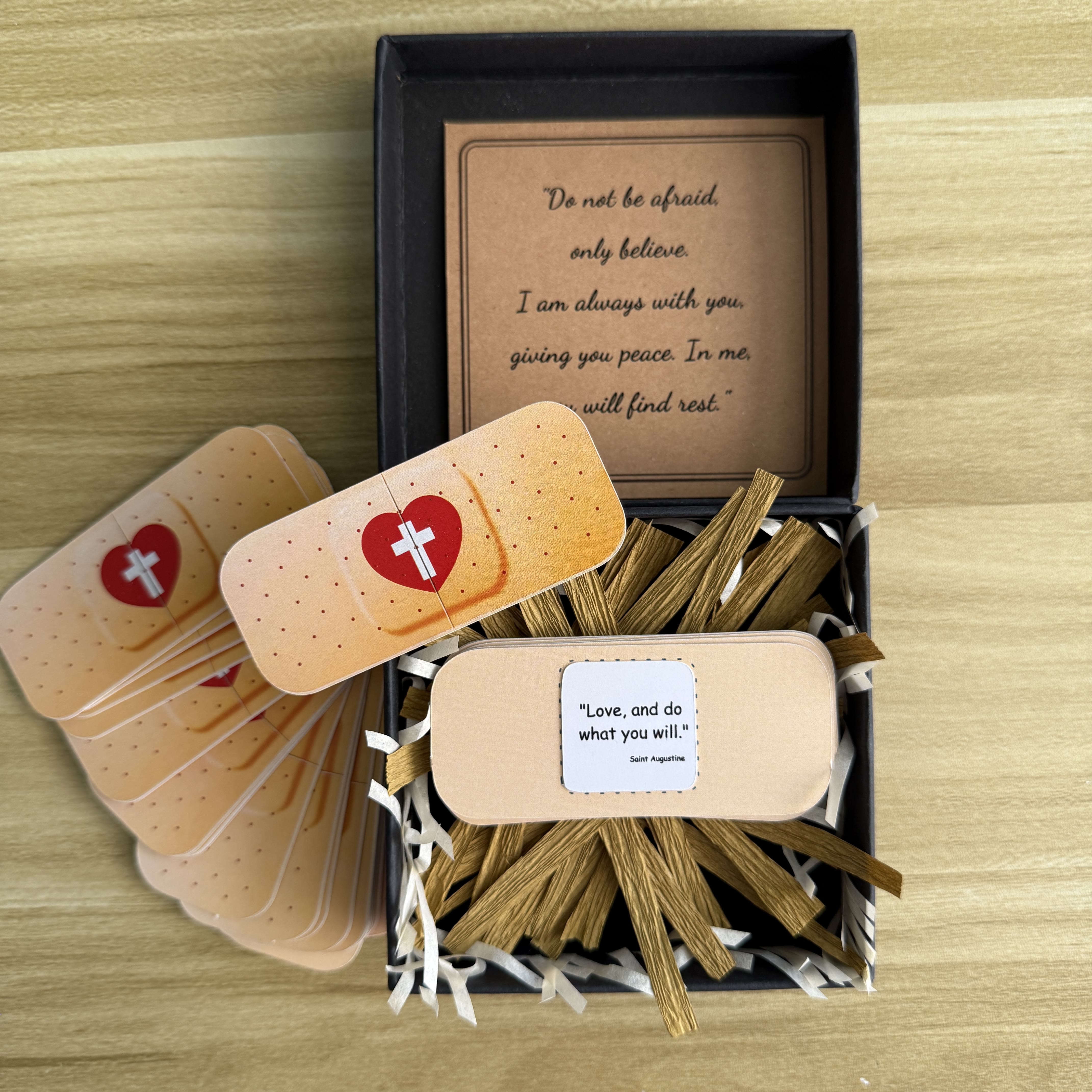 christiandiscipleshop Jesus Cure You Band-Aid with Bible Verse Healing Gift