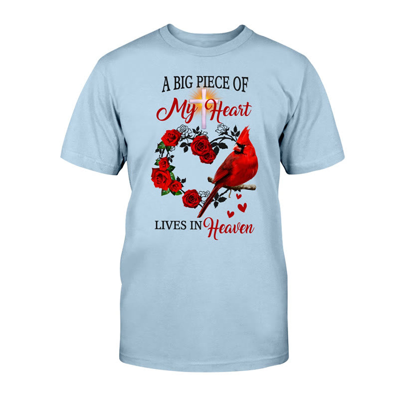 christiandiscipleshop Jesus A Big Piece Of My Heart Lives In Heaven Classic T-Shirt
