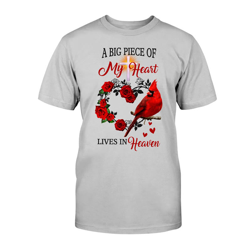 christiandiscipleshop Jesus A Big Piece Of My Heart Lives In Heaven Classic T-Shirt