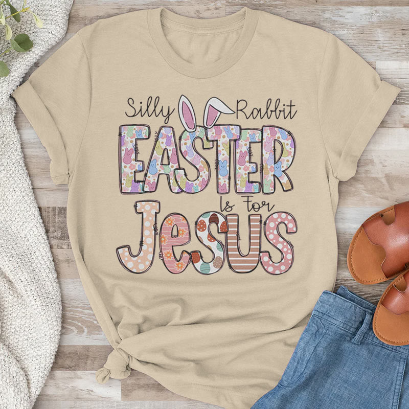 Christiandiscipleshop Easter is for Jesus, Marshmallow Bunnies T-Shirt