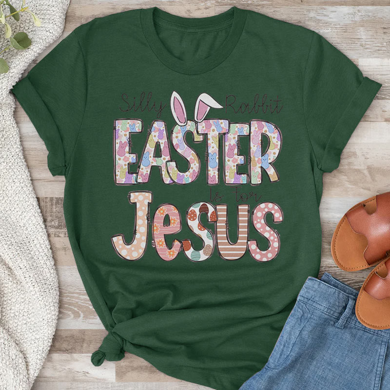 Christiandiscipleshop Easter is for Jesus, Marshmallow Bunnies T-Shirt