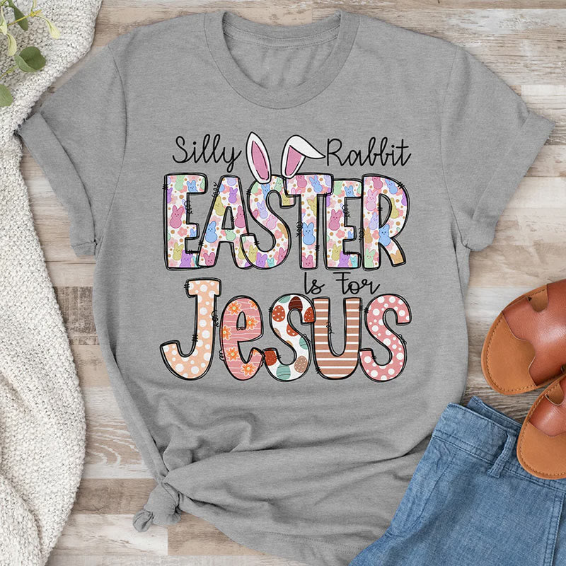 Christiandiscipleshop Easter is for Jesus, Marshmallow Bunnies T-Shirt