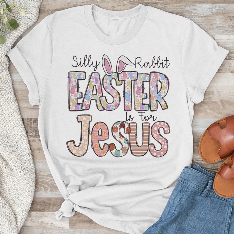 Christiandiscipleshop Easter is for Jesus, Marshmallow Bunnies T-Shirt