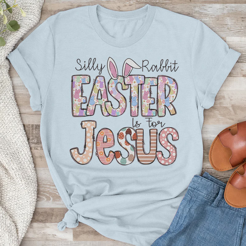 Christiandiscipleshop Easter is for Jesus, Marshmallow Bunnies T-Shirt