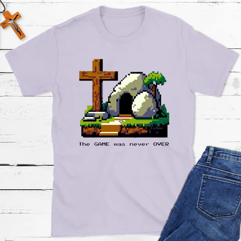 christiandiscipleshop The Game Was Never Over Christian T-Shirt