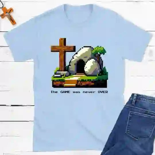 christiandiscipleshop The Game Was Never Over Christian T-Shirt
