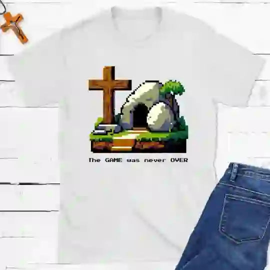 christiandiscipleshop The Game Was Never Over Christian T-Shirt
