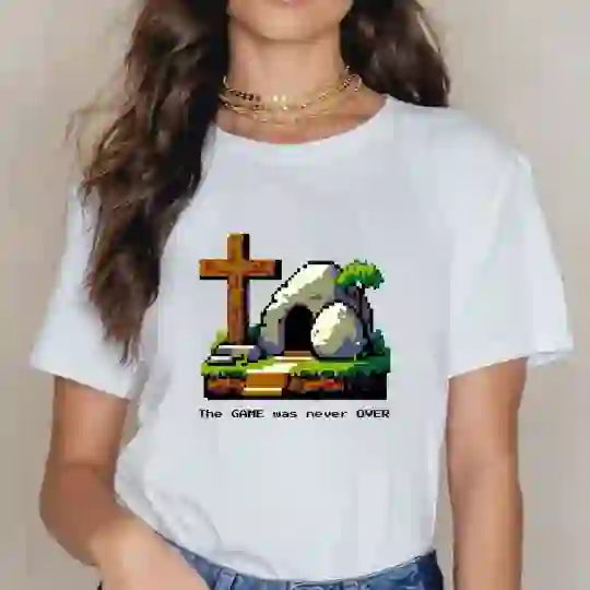 christiandiscipleshop The Game Was Never Over Christian T-Shirt