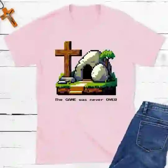 christiandiscipleshop The Game Was Never Over Christian T-Shirt