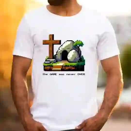 christiandiscipleshop The Game Was Never Over Christian T-Shirt