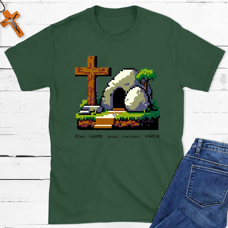 christiandiscipleshop The Game Was Never Over Christian T-Shirt