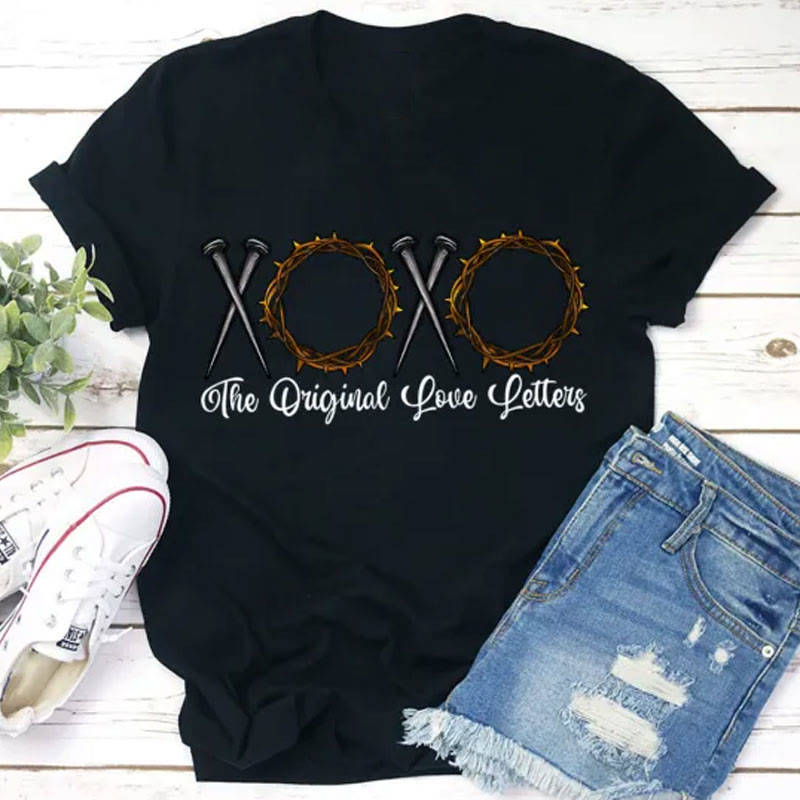 christiandiscipleshop XOXO The Original Love Letters T-Shirt