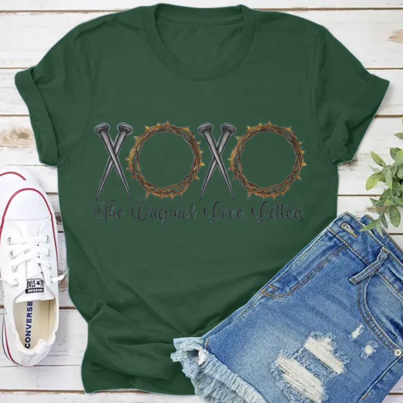 christiandiscipleshop XOXO The Original Love Letters T-Shirt