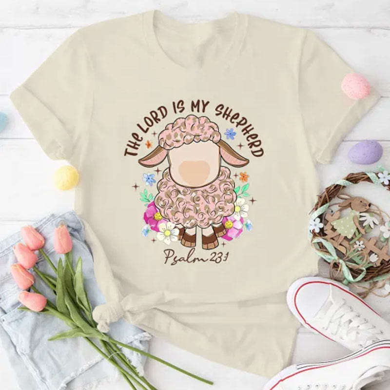 christiandiscipleshop The Lord Is My Shepherd Christian T-Shirt