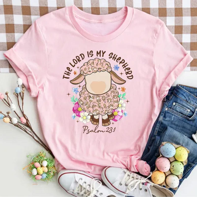 christiandiscipleshop The Lord Is My Shepherd Christian T-Shirt