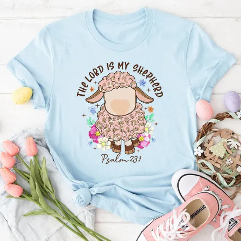 christiandiscipleshop The Lord Is My Shepherd Christian T-Shirt