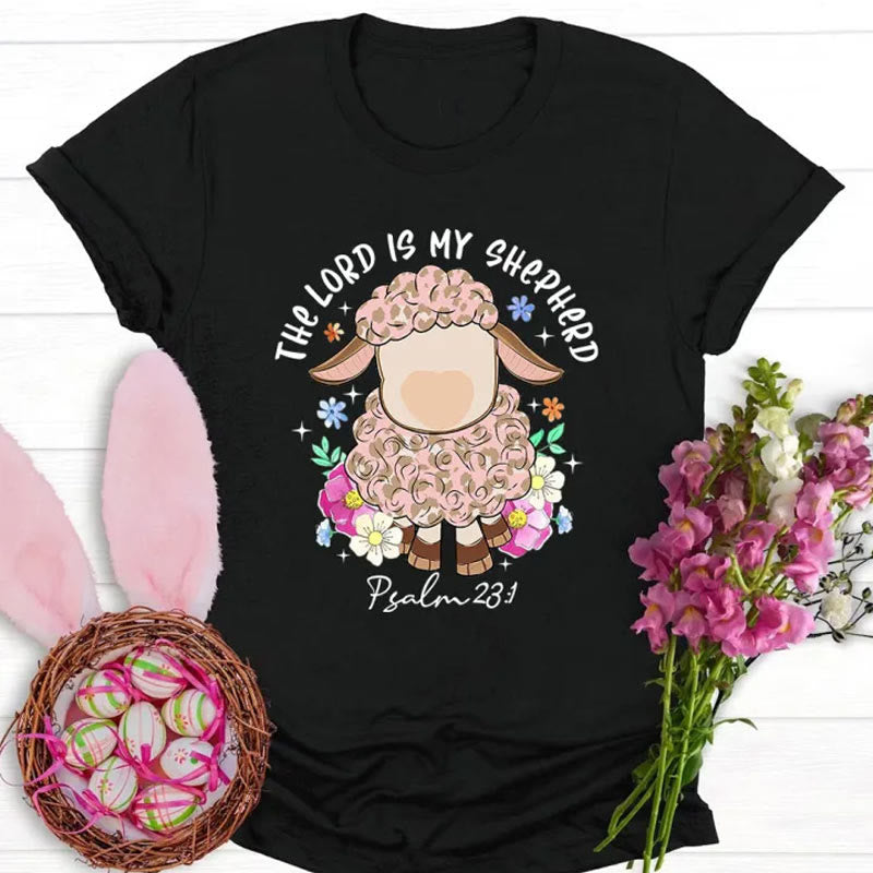 christiandiscipleshop The Lord Is My Shepherd Christian T-Shirt