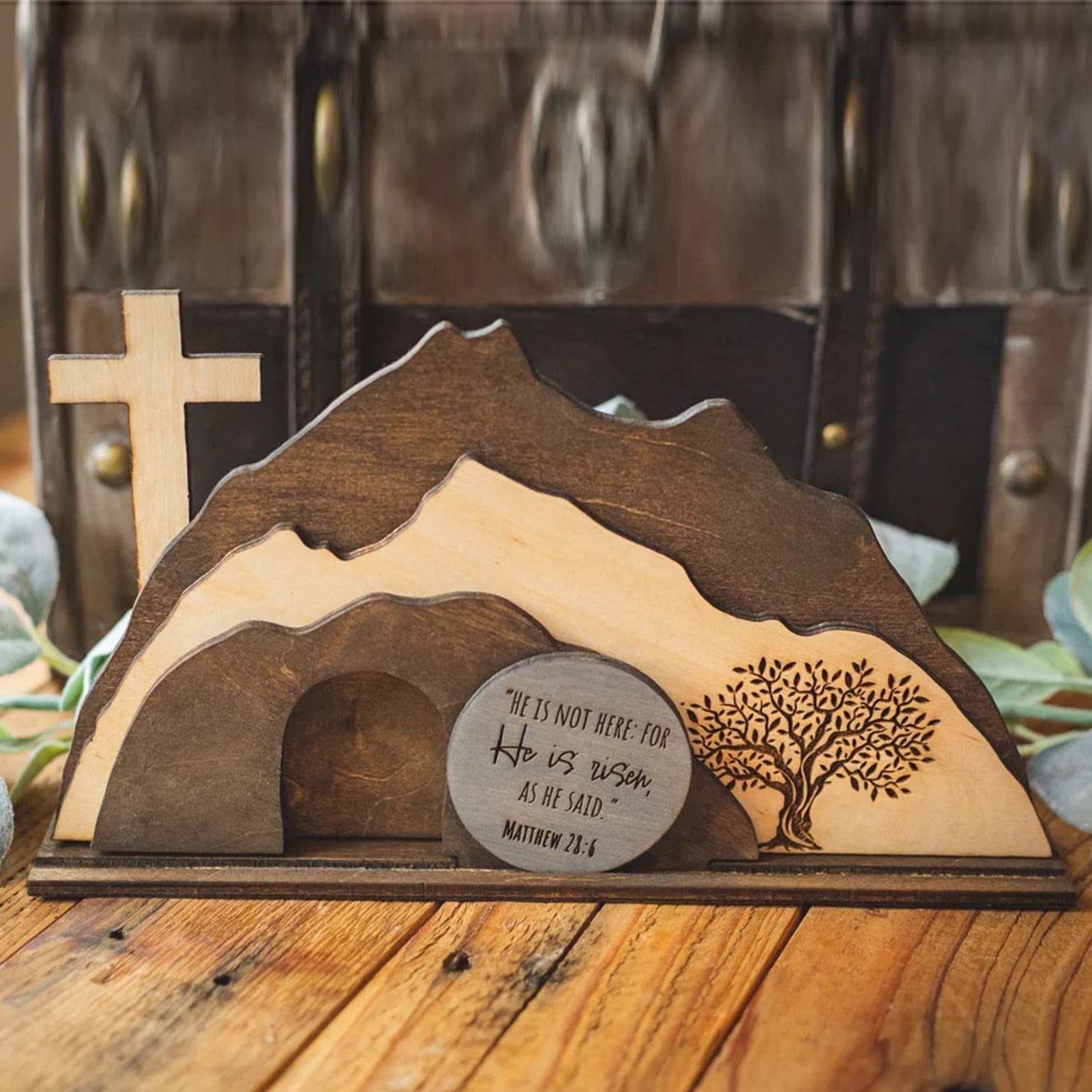 Christiandiscipleshop Easter wooden crafts decoration:A Tribute to Faith and Hope