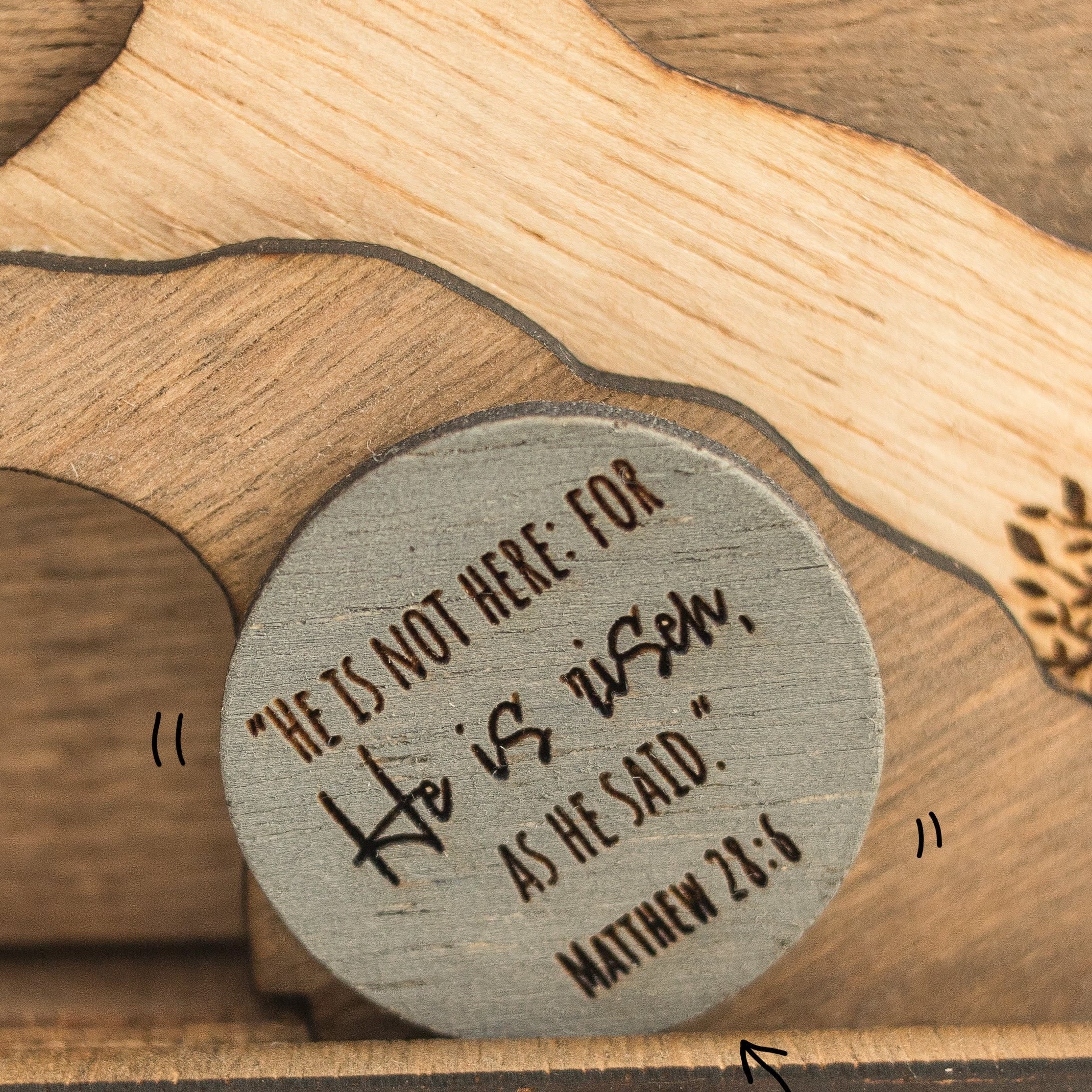 Christiandiscipleshop Easter wooden crafts decoration:A Tribute to Faith and Hope