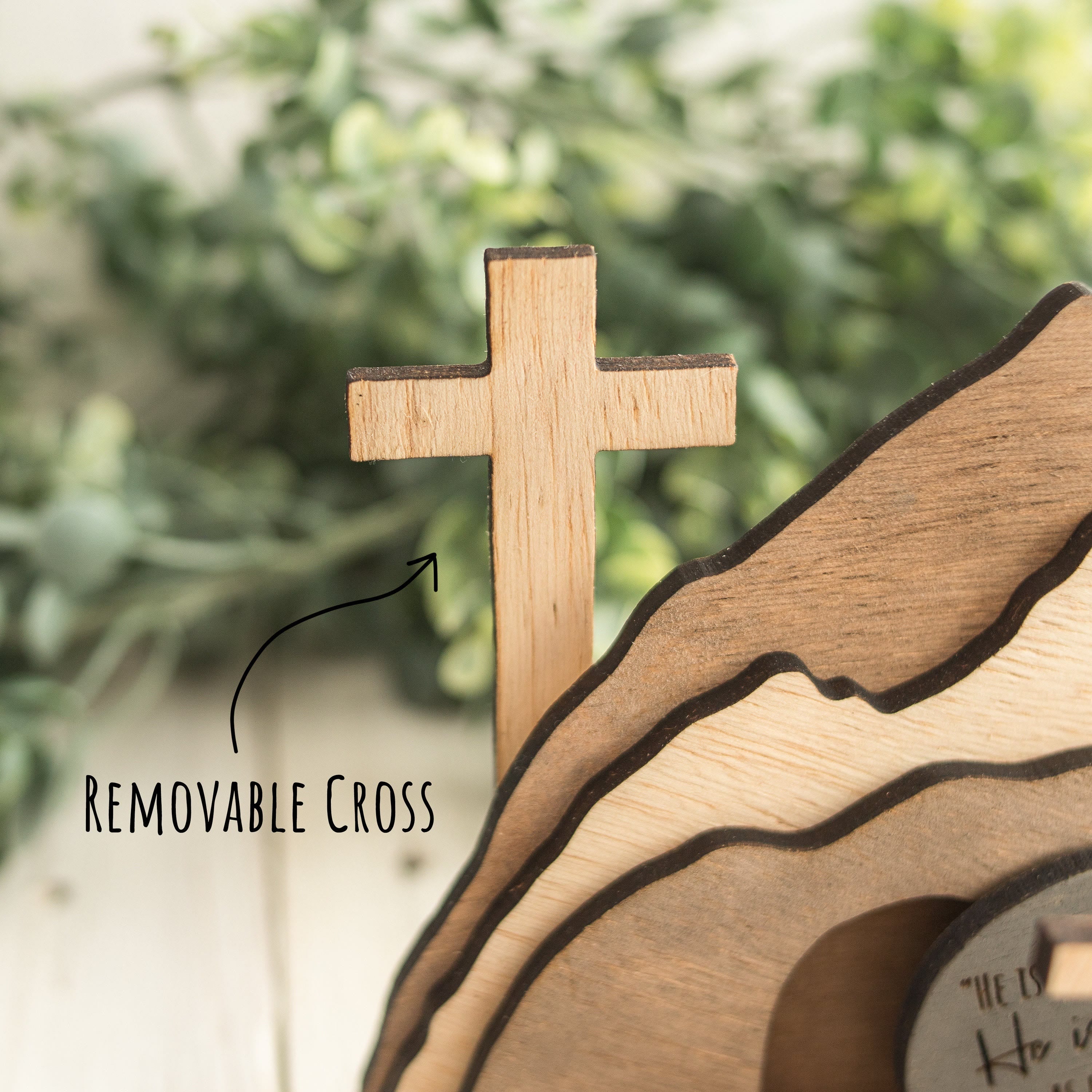 Christiandiscipleshop Easter wooden crafts decoration:A Tribute to Faith and Hope