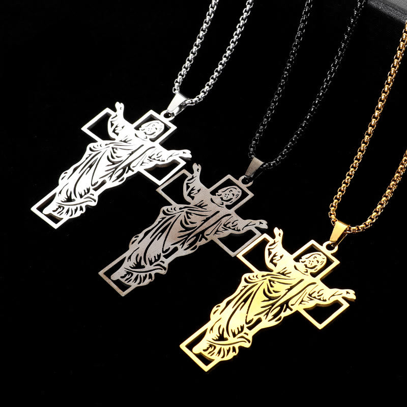 Christiandiscipleshop Resurrection & Ascension of Jesus Necklace: The Glory of Jesus's Resurrection