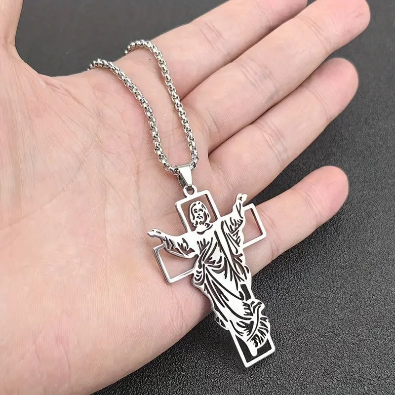 Christiandiscipleshop Resurrection & Ascension of Jesus Necklace: The Glory of Jesus's Resurrection