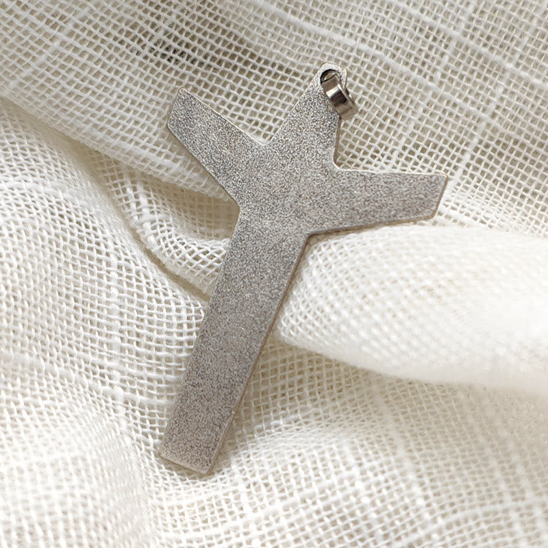 Christiandiscipleshop Faith and Courage Cross Crucifix Necklace: A Symbol of Resilience