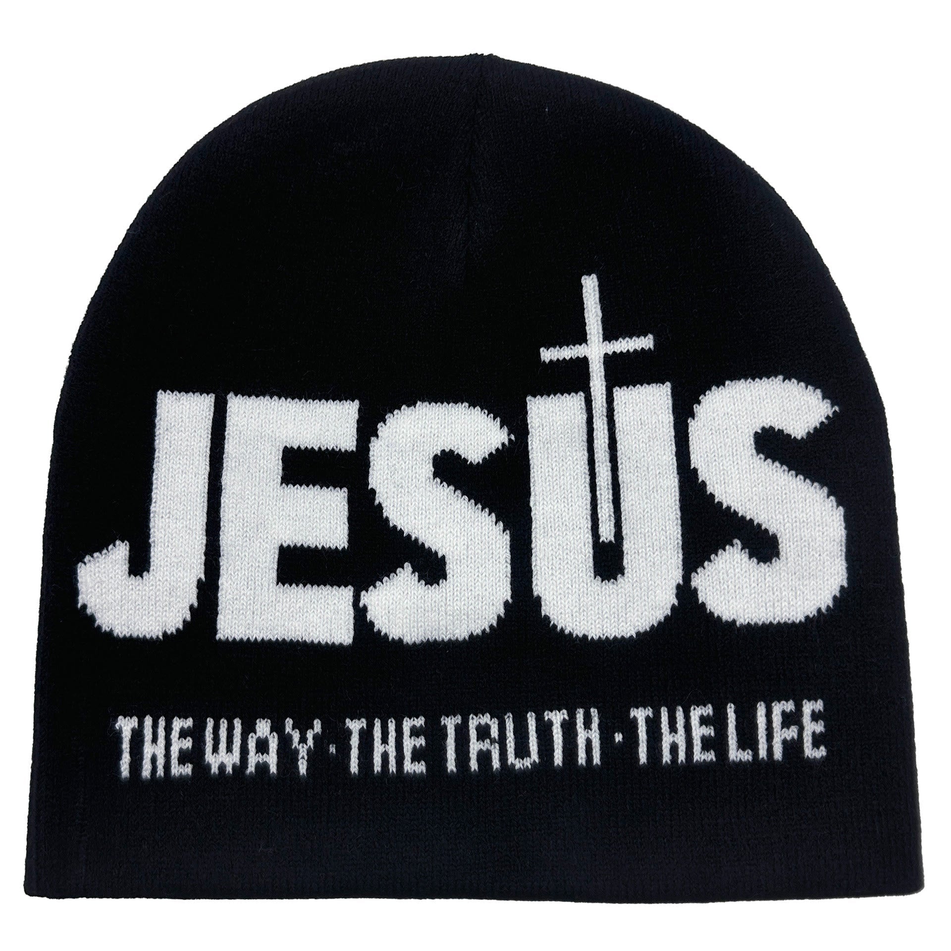christiandiscipleshop JESUS Jacquard Autumn/Winter Outdoor Cycling Knit Hat