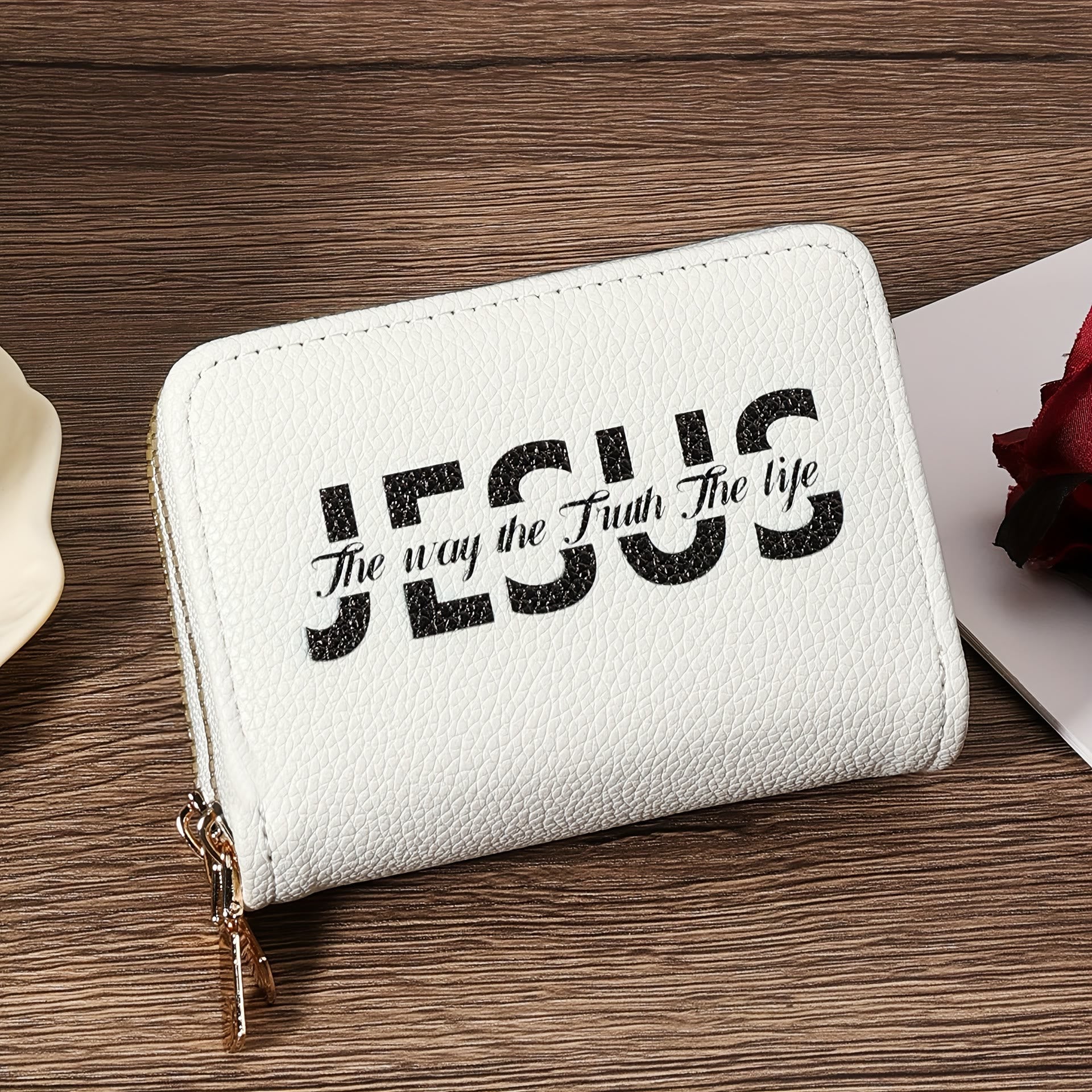 christiandiscipleshop Jesus Leather Wallet Collection: Elegant Faith
