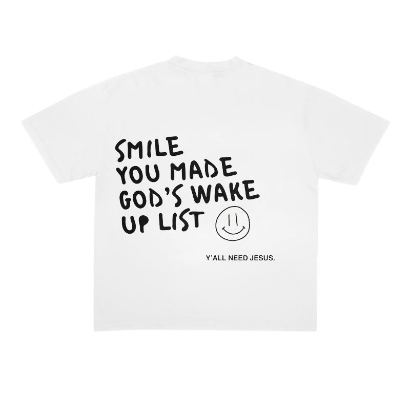 Christianartworkshop "SMILE" T-Shirt
