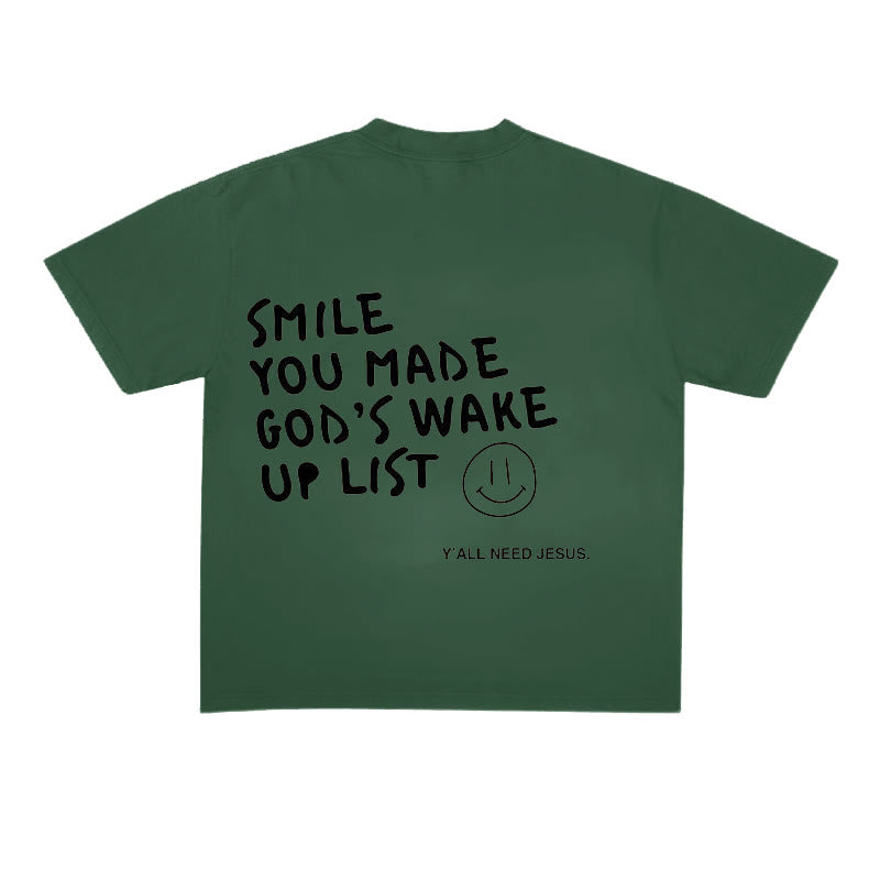 Christianartworkshop "SMILE" T-Shirt
