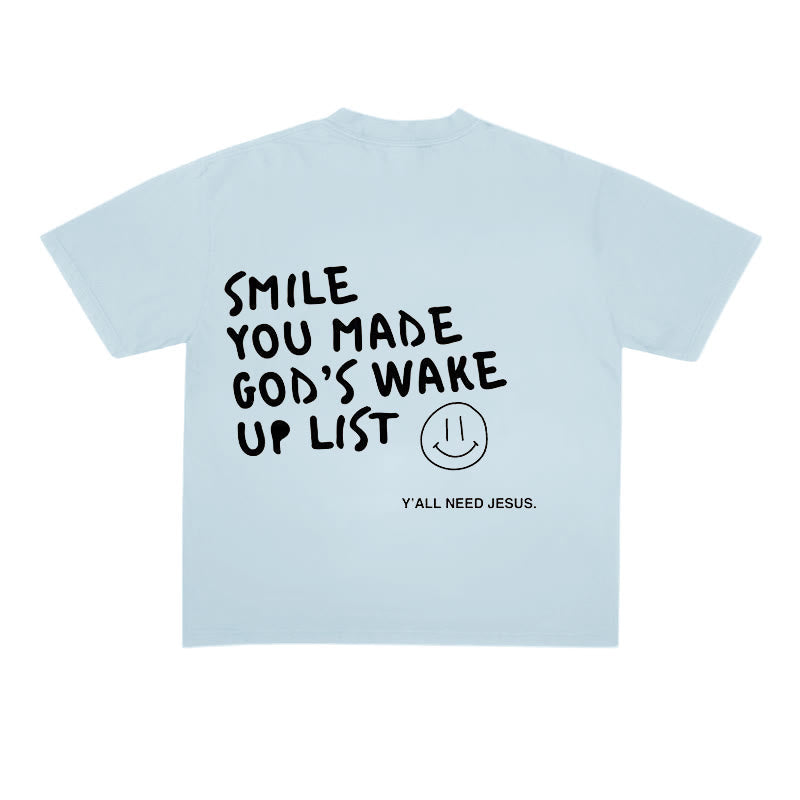Christianartworkshop "SMILE" T-Shirt