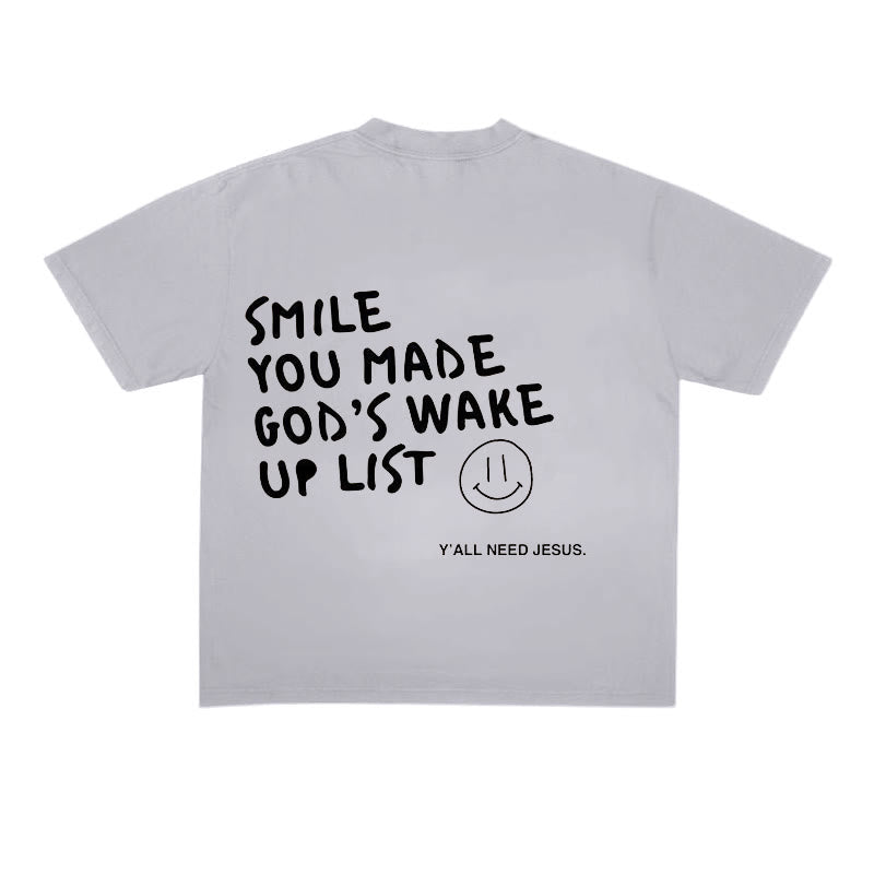 Christianartworkshop "SMILE" T-Shirt
