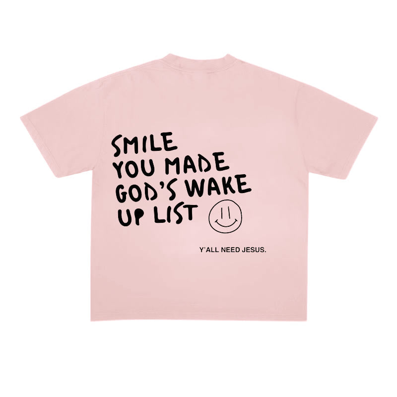 Christianartworkshop "SMILE" T-Shirt