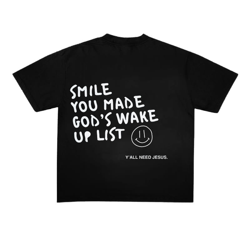 Christianartworkshop "SMILE" T-Shirt