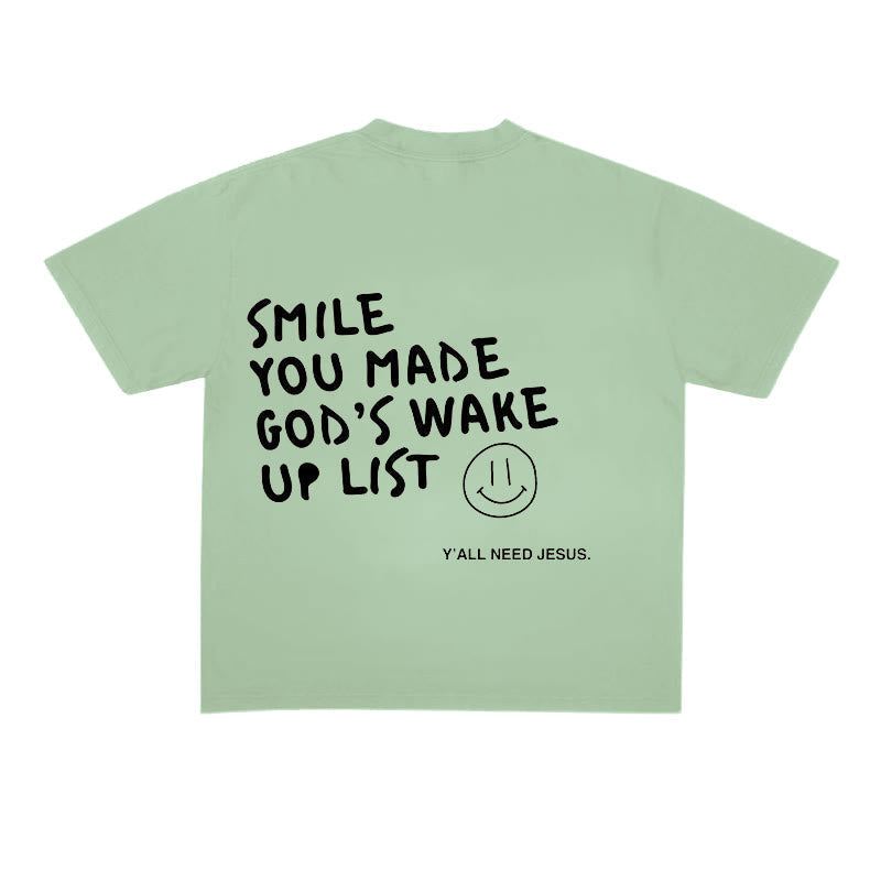 Christianartworkshop "SMILE" T-Shirt