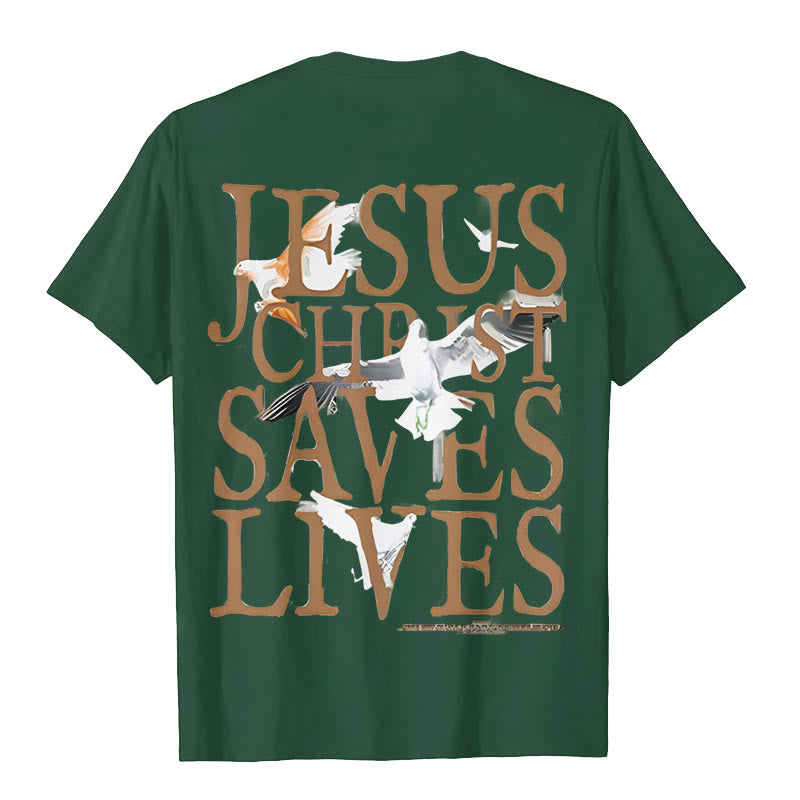 christiandiscipleshop Jesus Face and Crown of Thorns Graphic T-Shirt