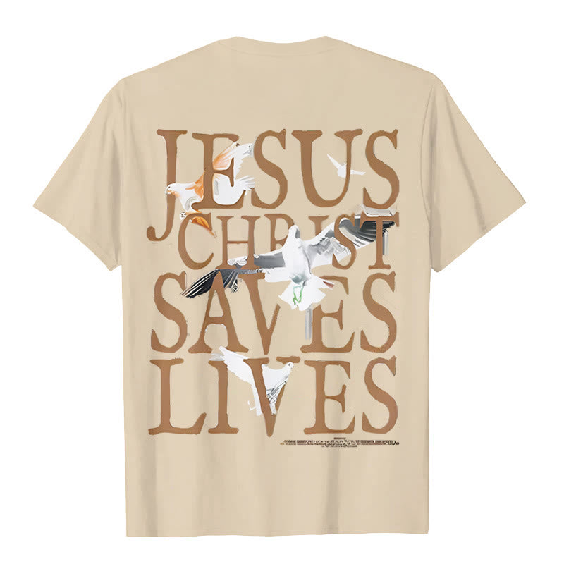 christiandiscipleshop Jesus Face and Crown of Thorns Graphic T-Shirt