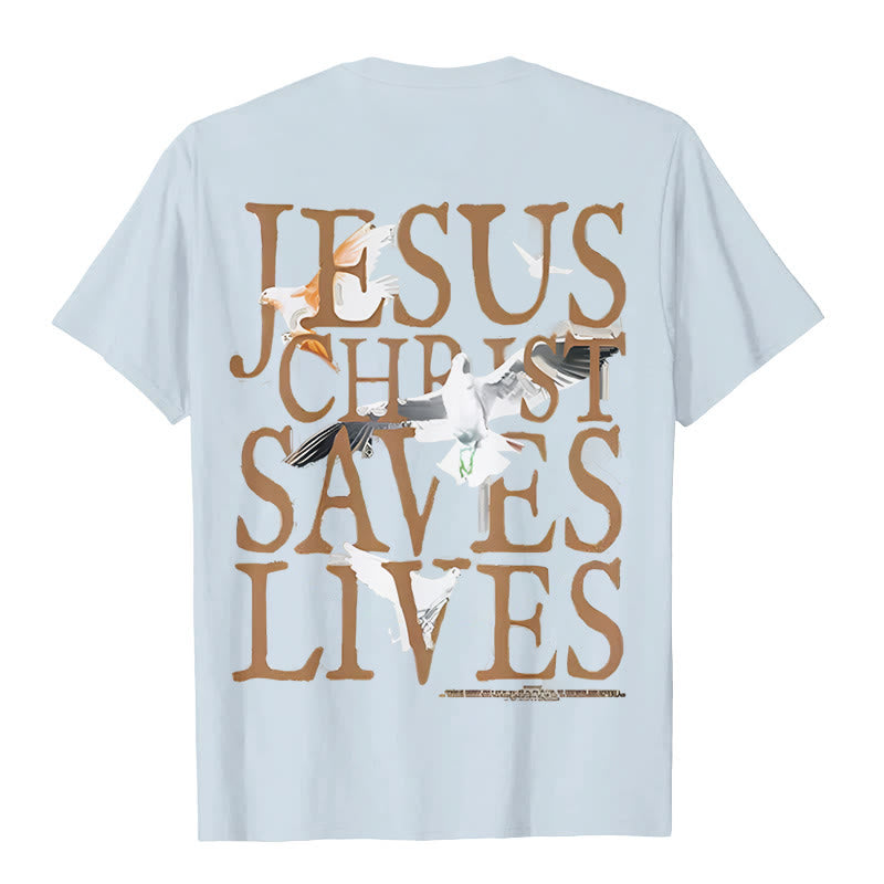 christiandiscipleshop Jesus Face and Crown of Thorns Graphic T-Shirt