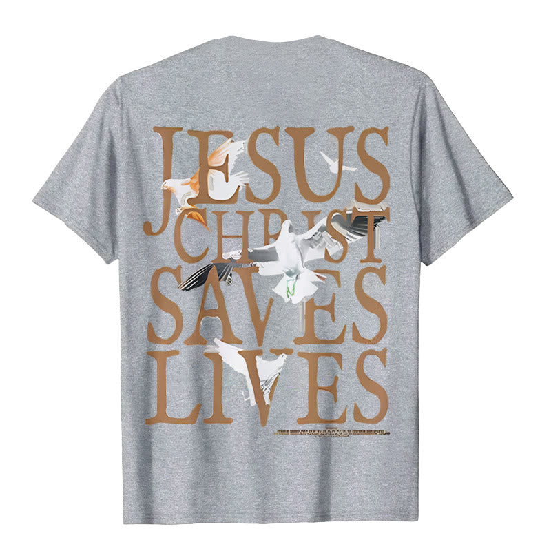 christiandiscipleshop Jesus Face and Crown of Thorns Graphic T-Shirt