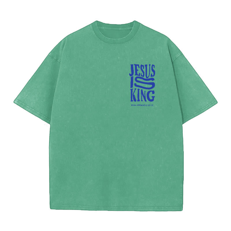 christiandiscipleshop Jesus Is King Graphic T-Shirt
