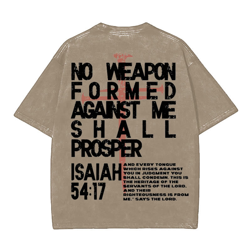 Christiandiscipleshop No Weapon Formed Against Me T-Shirt